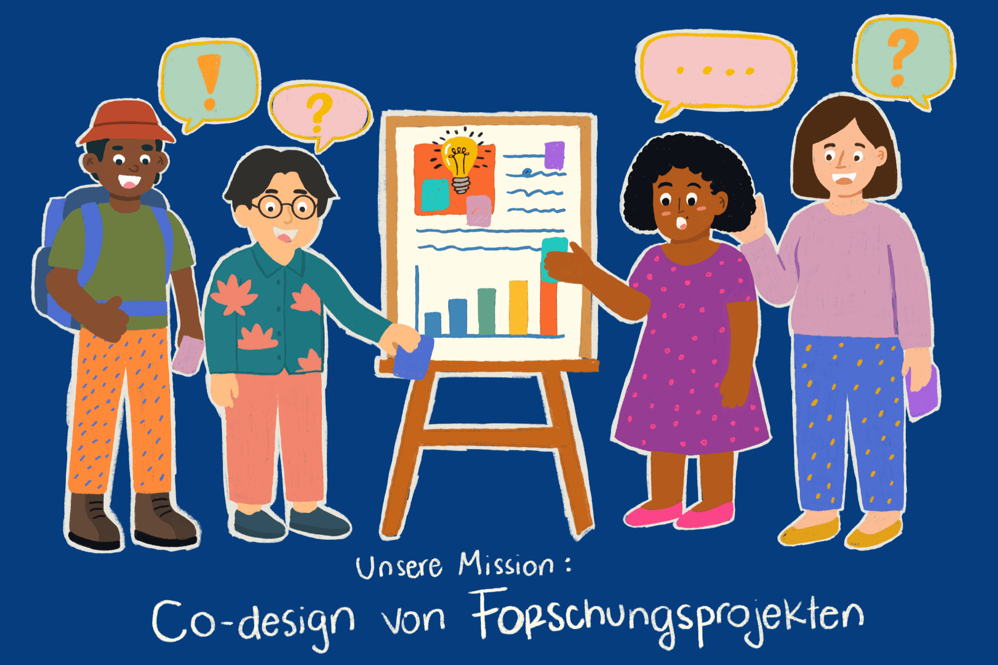 Unsere Mission: Co-Design von Forschungsprojekten